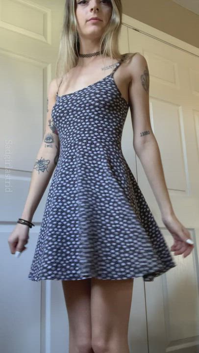 Dress porn video with onlyfans model Astrid Mae ✨ <strong>@sadgirlastrid</strong>