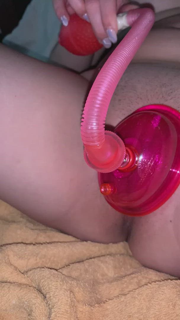 Clit Pump porn video with onlyfans model Babygirl Benni <strong>@babygirlbenni</strong>