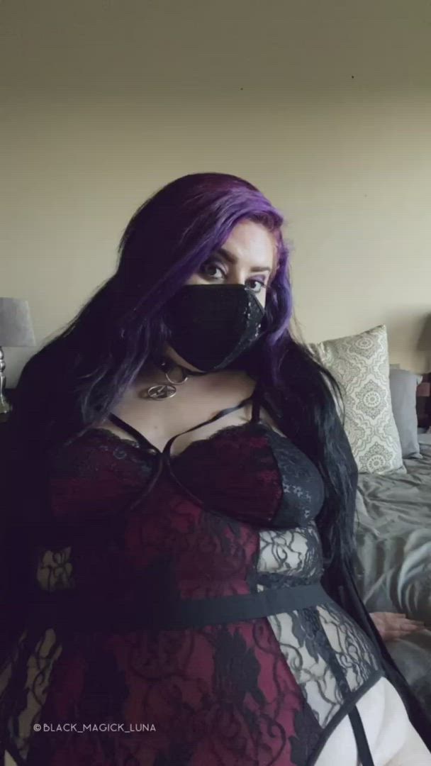 BBW porn video with onlyfans model Black_Magick_Luna <strong>@black_magick_luna</strong>