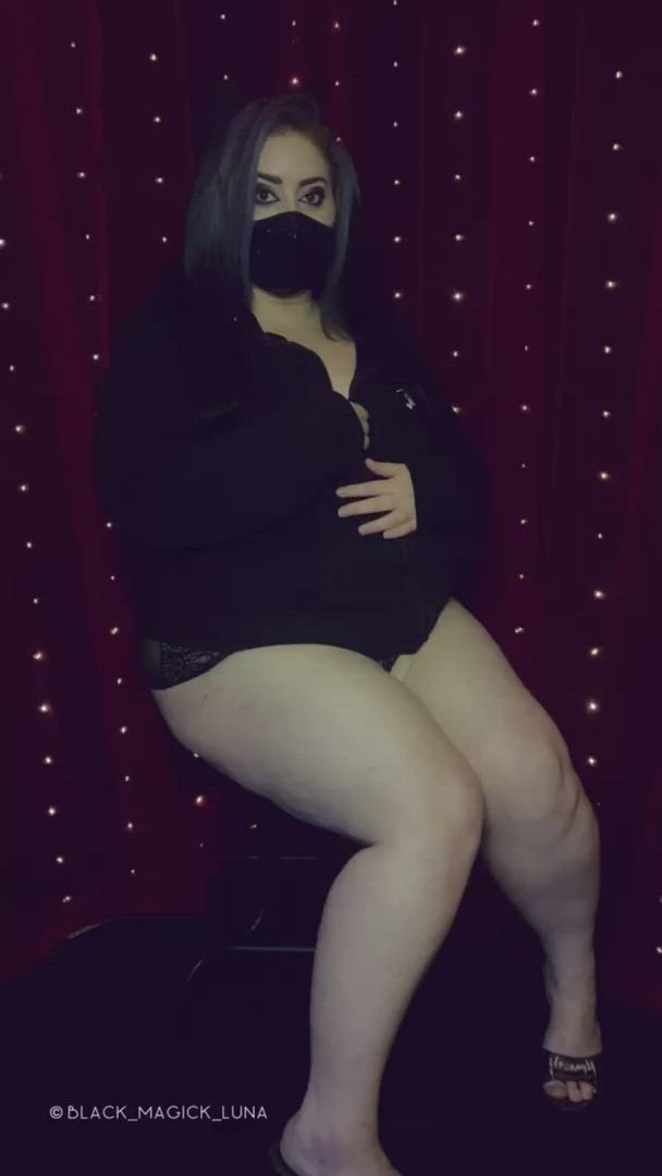 BBW porn video with onlyfans model Black_Magick_Luna <strong>@black_magick_luna</strong>