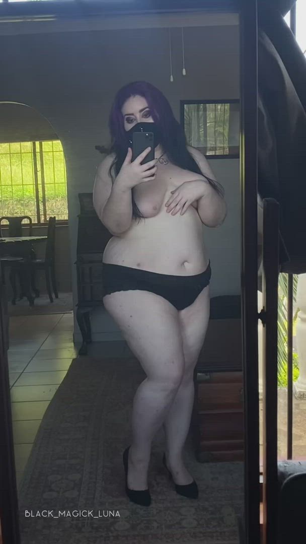 BBW porn video with onlyfans model Black_Magick_Luna <strong>@black_magick_luna</strong>