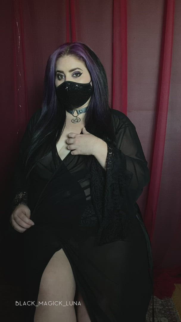 BBW porn video with onlyfans model Black_Magick_Luna <strong>@black_magick_luna</strong>