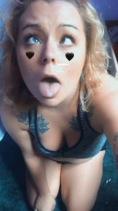 Ahegao porn video with onlyfans model Blair Witch <strong>@blairblairblairr</strong>