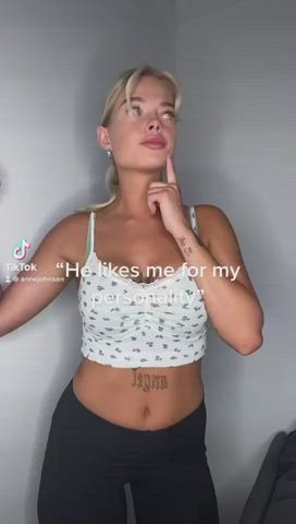 Blonde porn video with onlyfans model blondiekitty <strong>@elinahbabe</strong>