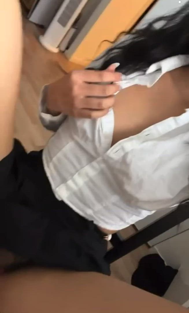 Schoolgirl porn video with onlyfans model fellcarlson <strong>@mykittymonster</strong>