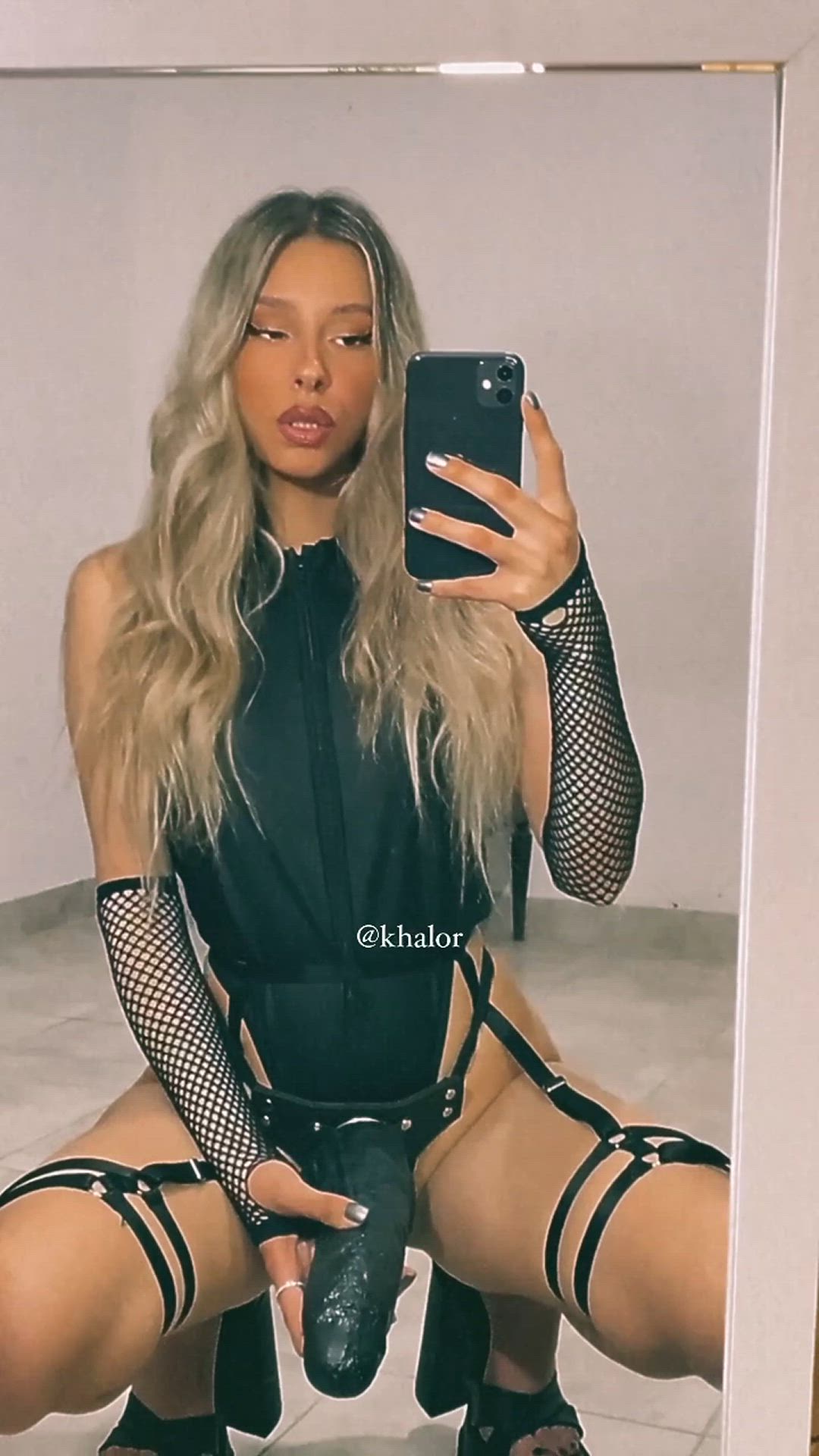 Femdom porn video with onlyfans model GODDESS KHALOR <strong>@khalor</strong>