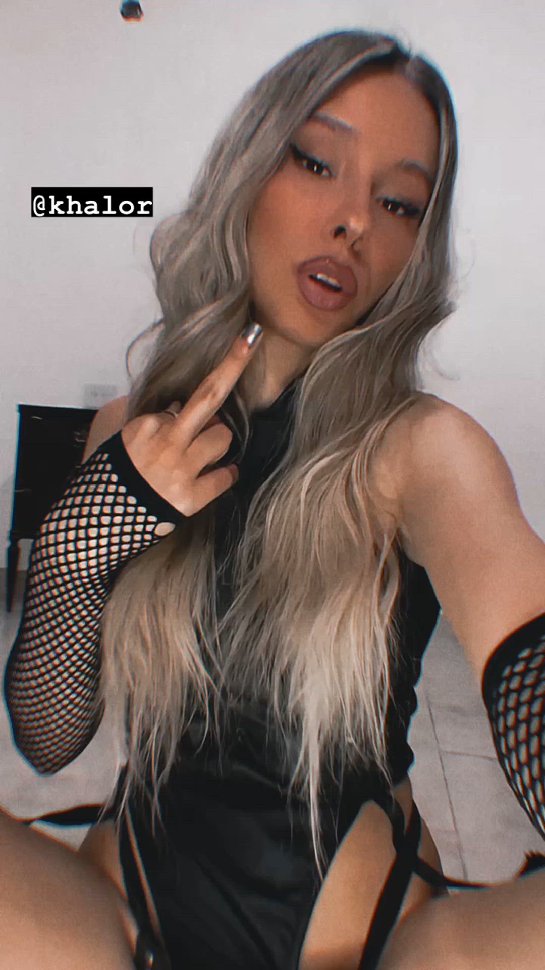 Femdom porn video with onlyfans model GODDESS KHALOR <strong>@khalor</strong>