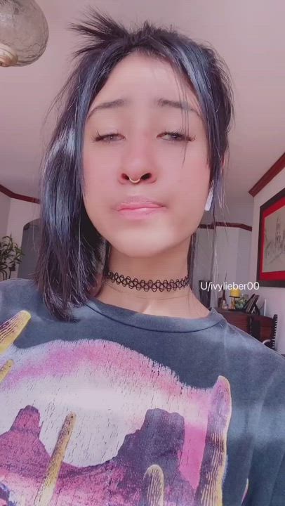 Ahegao porn video with onlyfans model Ivy Lieber <strong>@ivylieber</strong>