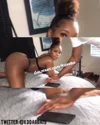 Amateur porn video with onlyfans model KdDaGoat <strong>@bigbootyfreaksss</strong>