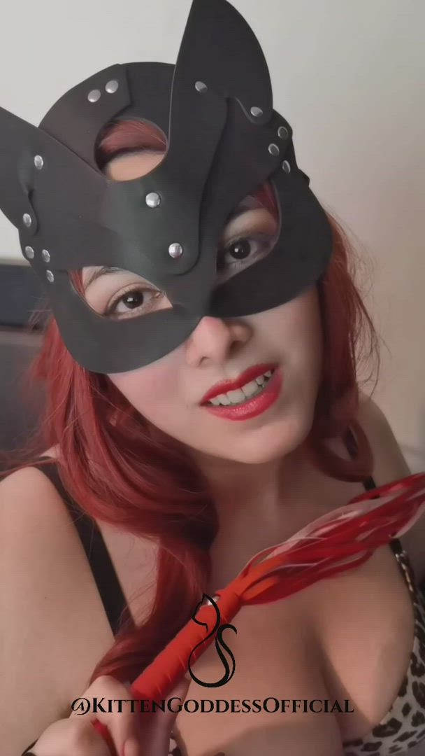 Femdom porn video with onlyfans model kittengoddess <strong>@kittengoddessofficial</strong>