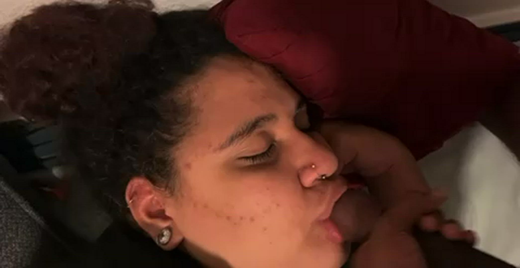 Amateur porn video with onlyfans model LongNights24 <strong>@longnights24</strong>
