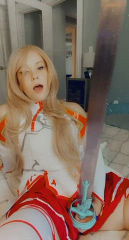 Ahegao porn video with onlyfans model  <strong>@pacificpixie</strong>