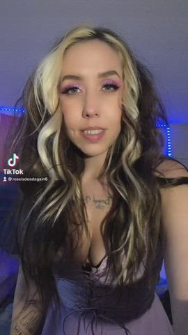 Ahegao porn video with onlyfans model Roseisdeadagain <strong>@roseisdeadagain</strong>
