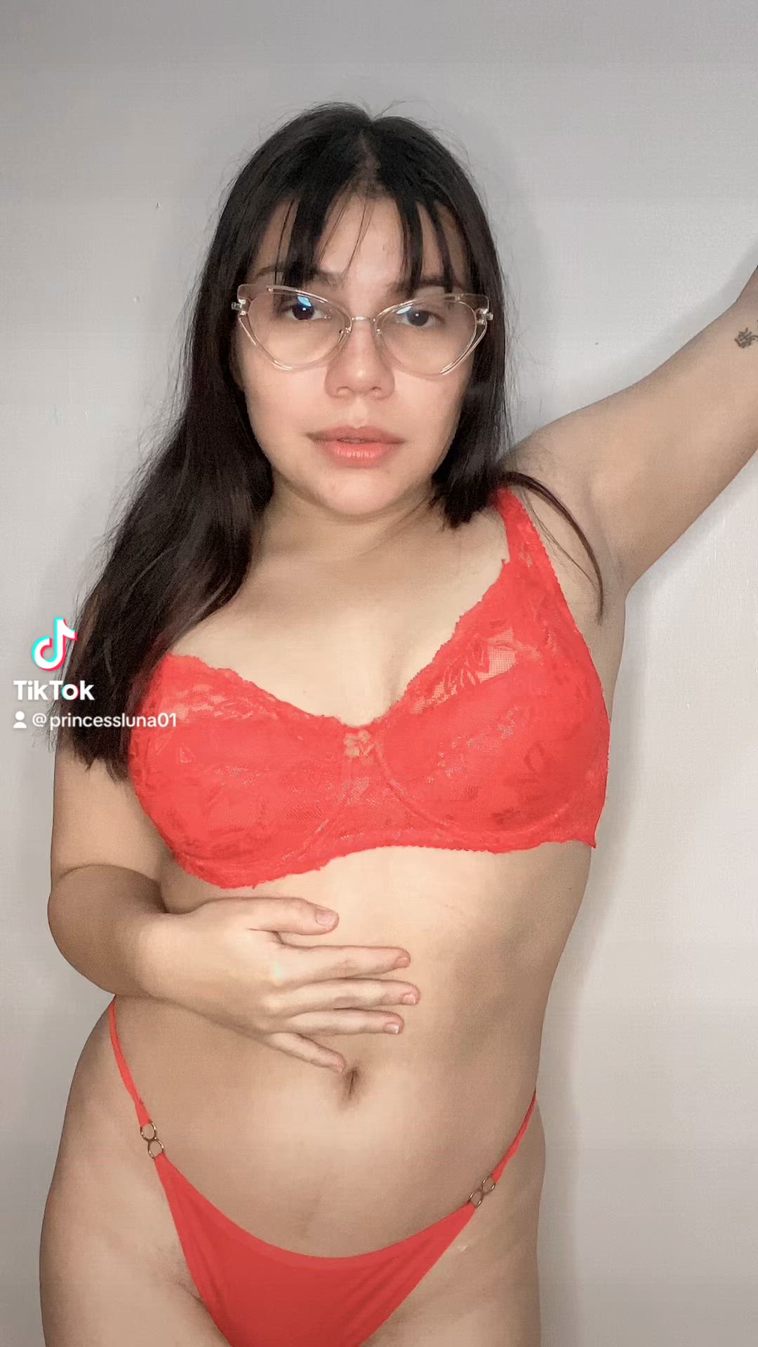 TikTok porn video with onlyfans model princessluna <strong>@lunatheprincesss</strong>