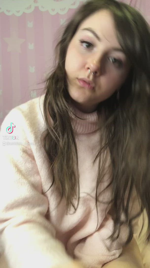 TikTok porn video with onlyfans model Whitish Cherry ? <strong>@whitish_cherry</strong>