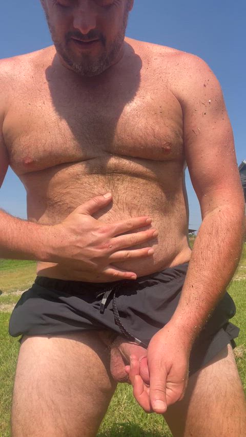 Cumshot porn video with onlyfans model Call Me Daddy <strong>@grant_acres</strong>