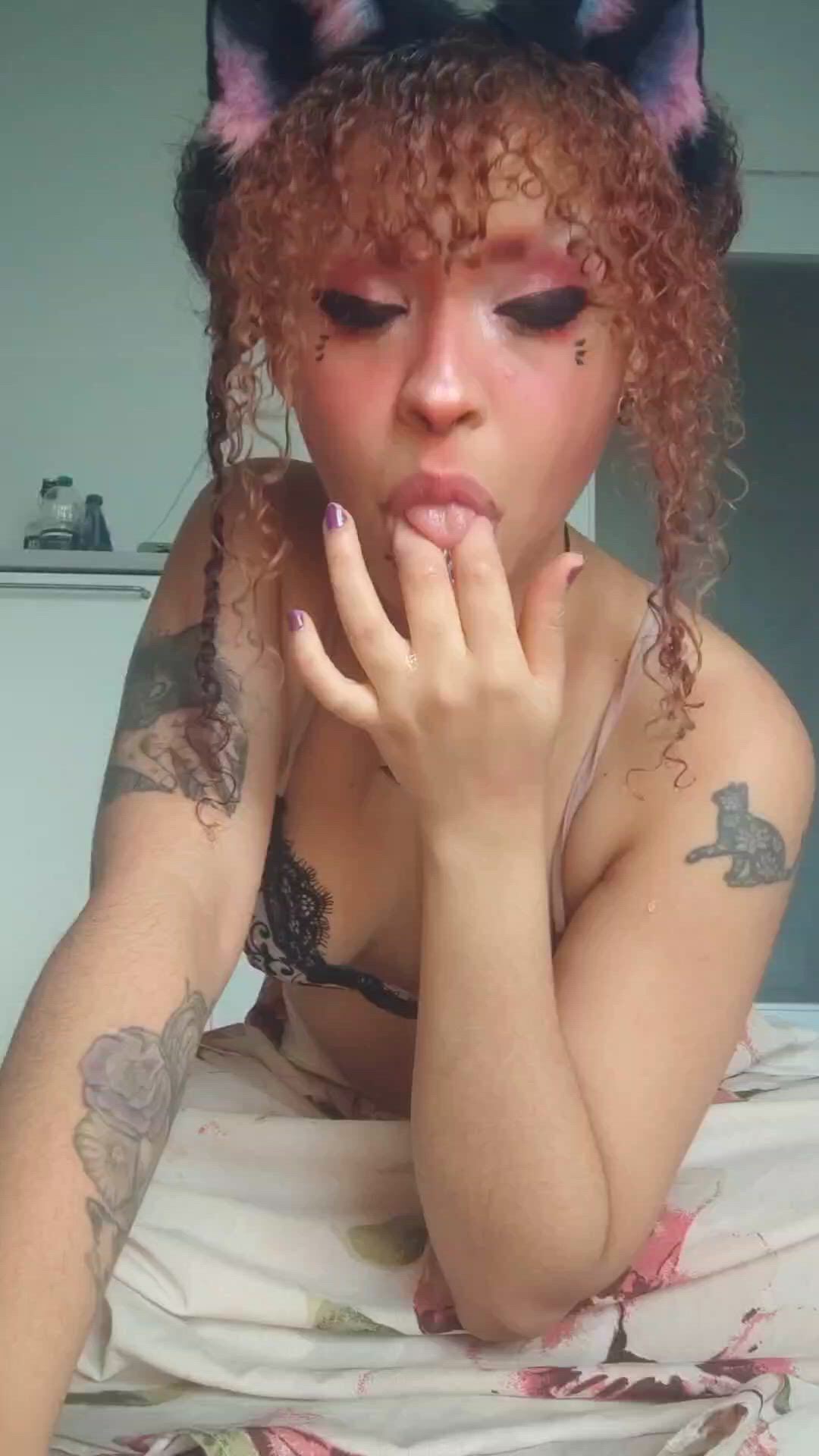 Catgirl porn video with onlyfans model camushii <strong>@camushii</strong>