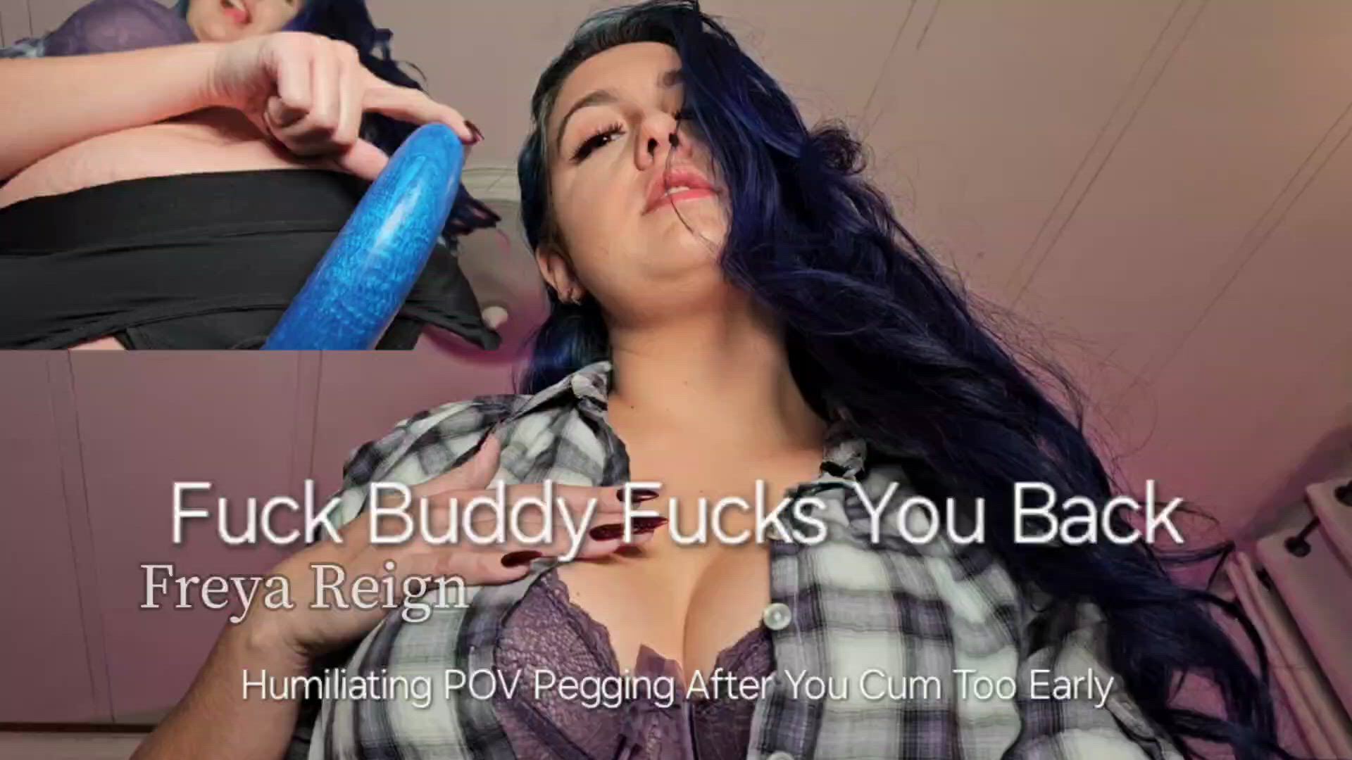 Big Tits porn video with onlyfans model FreyaReign <strong>@freyasreign</strong>