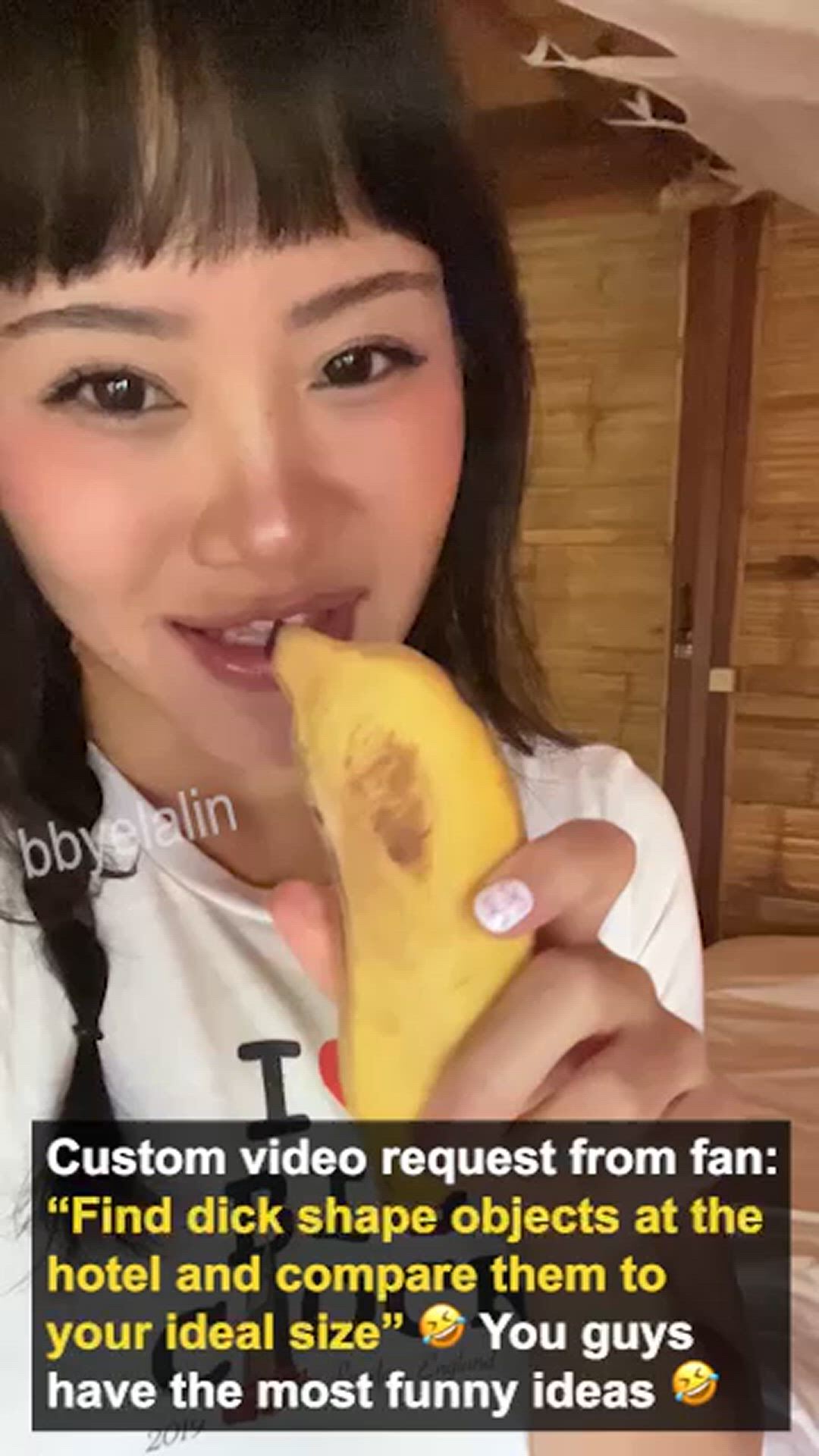 Asian porn video with onlyfans model bbyelalin <strong>@bbyelalin</strong>