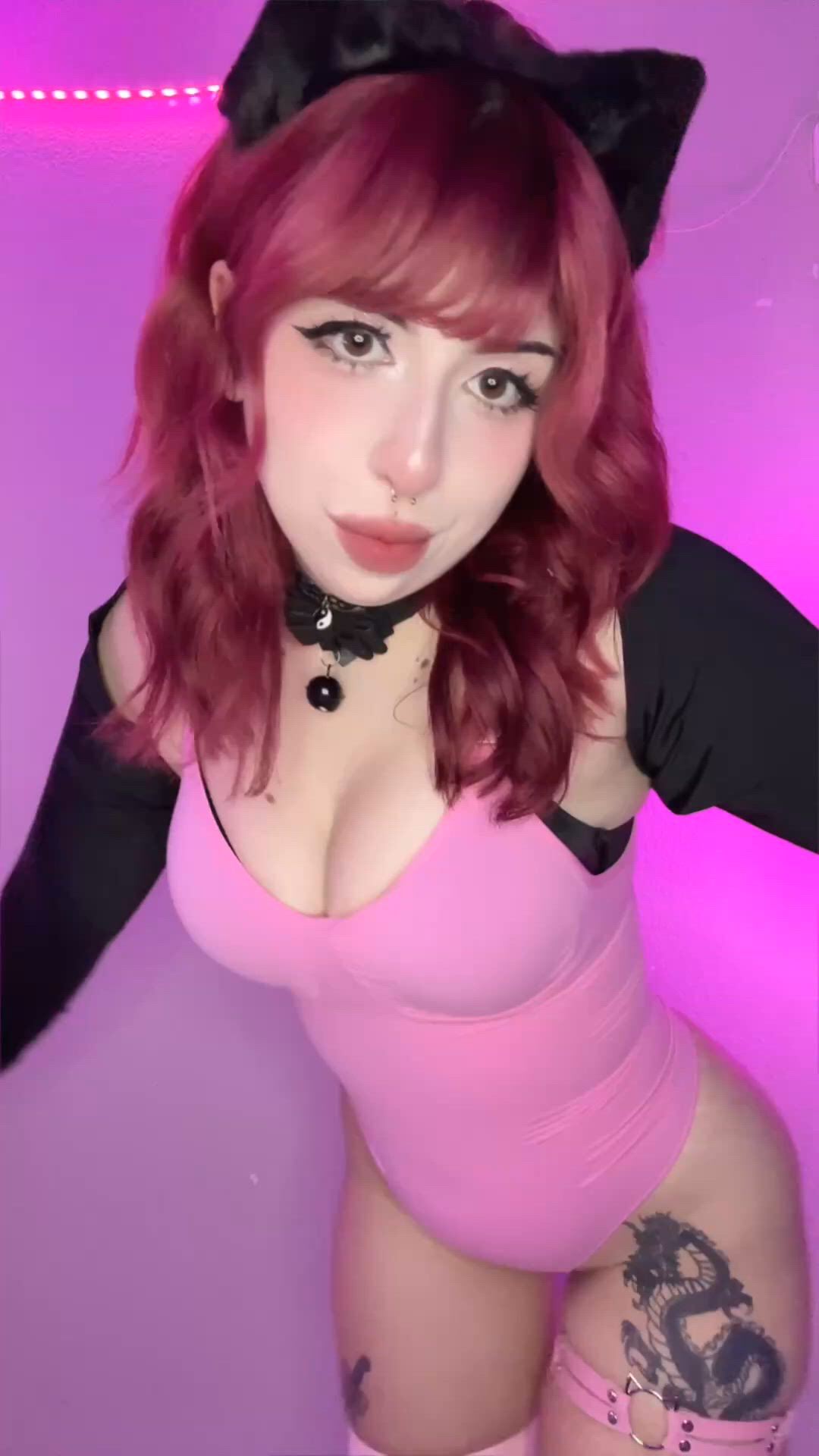 Alt porn video with onlyfans model petgothgf <strong>@catgirlblair</strong>