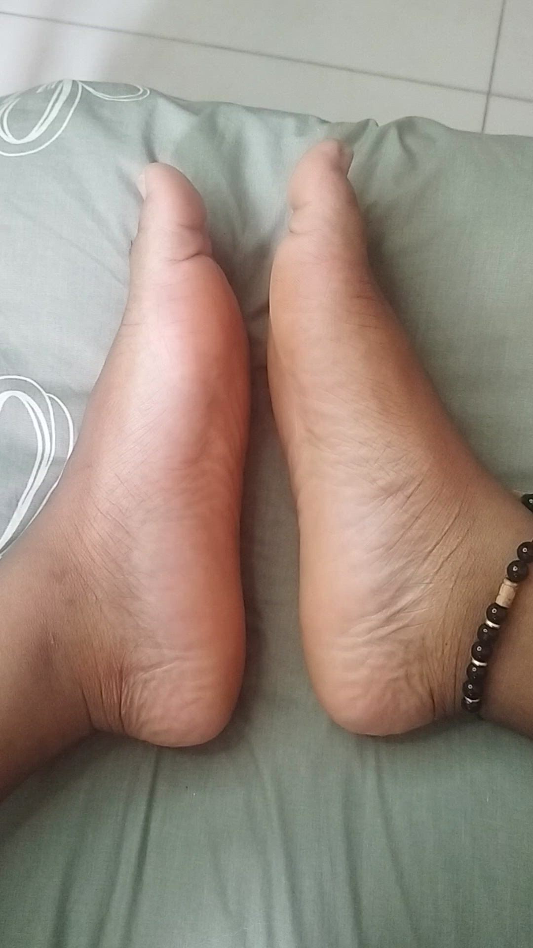 Cum on feet porn video with onlyfans model ladyteddy <strong>@lady__teddy</strong>