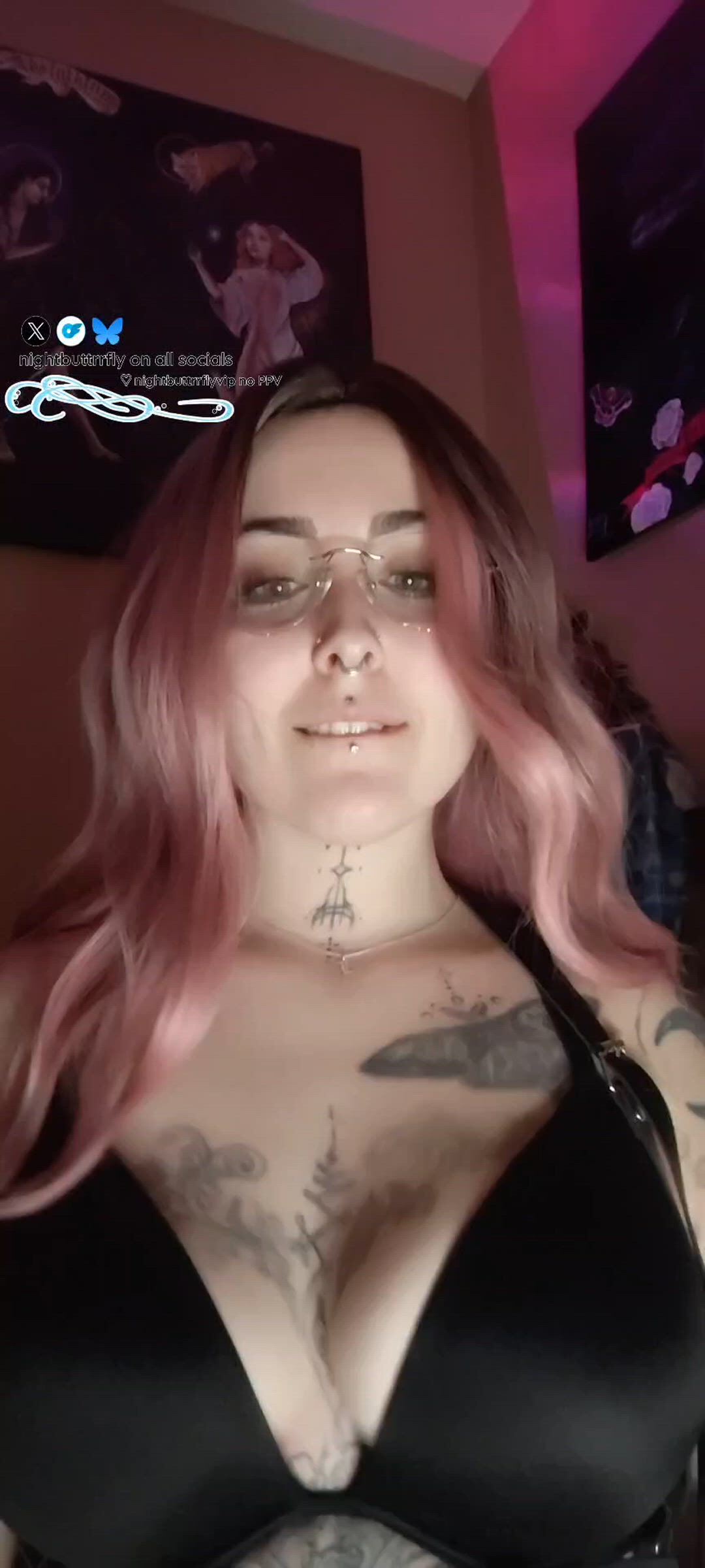 Boobs porn video with onlyfans model nightbuttrrfly <strong>@nightbuttrrfly2</strong>