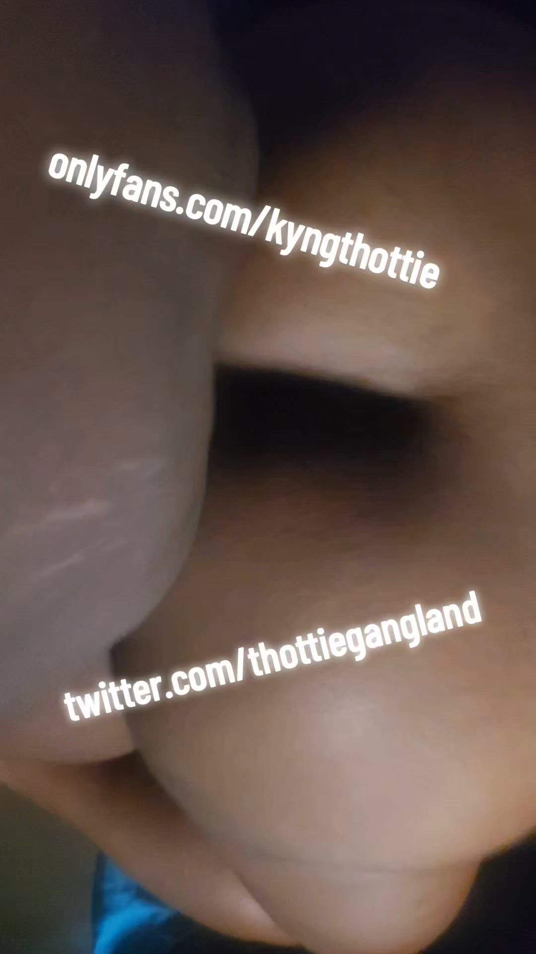 Amateur porn video with onlyfans model thottiegangland <strong>@kyngthottie</strong>