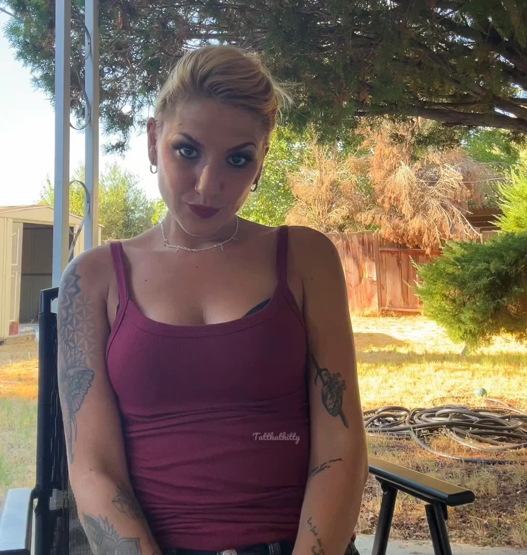 OnlyFans porn video with onlyfans model tattkatkitty <strong>@tattkatkitty</strong>