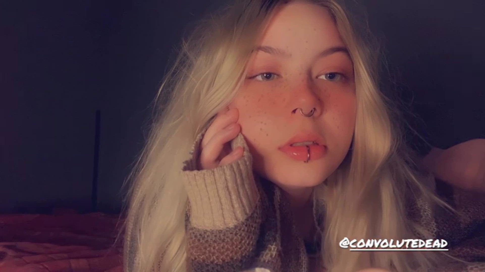 Alt porn video with onlyfans model Convolutedead <strong>@convolutedead</strong>