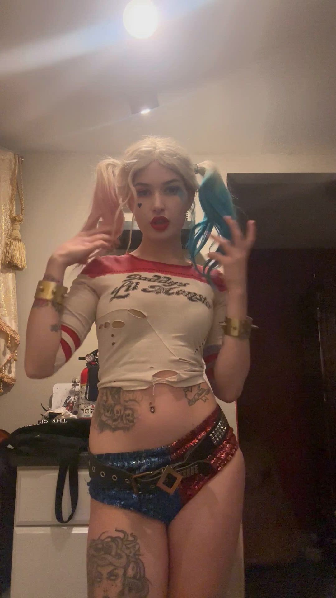 Amateur porn video with onlyfans model nymphharleyquinn <strong>@alida_lolaa</strong>