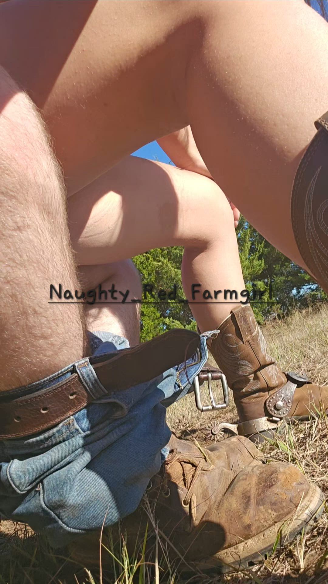 Ass porn video with onlyfans model naughtyredfarmgirl <strong>@red_farmgirl</strong>