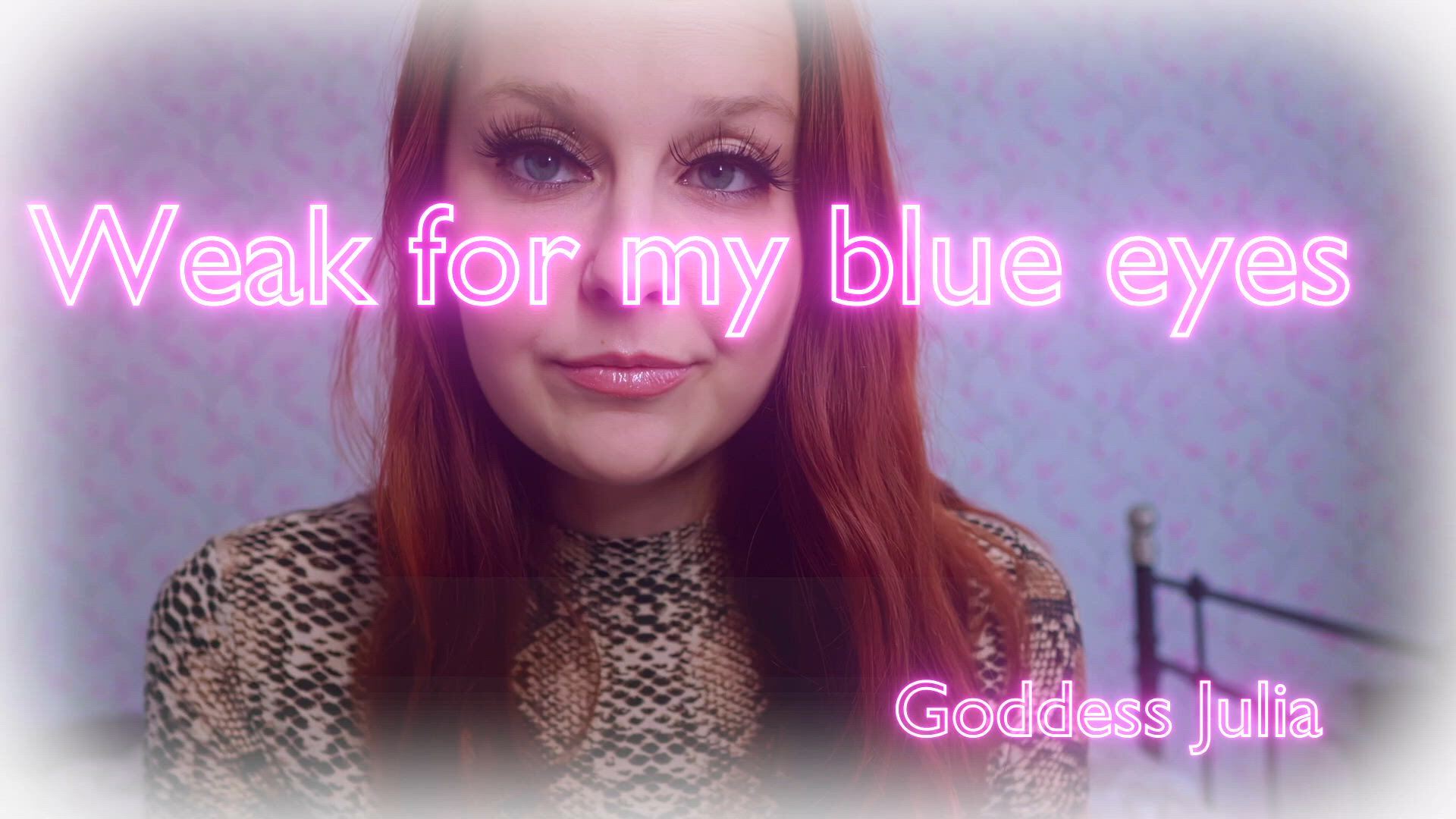 Blue Eyes porn video with onlyfans model goddessjulia <strong>@goddess_julia_</strong>