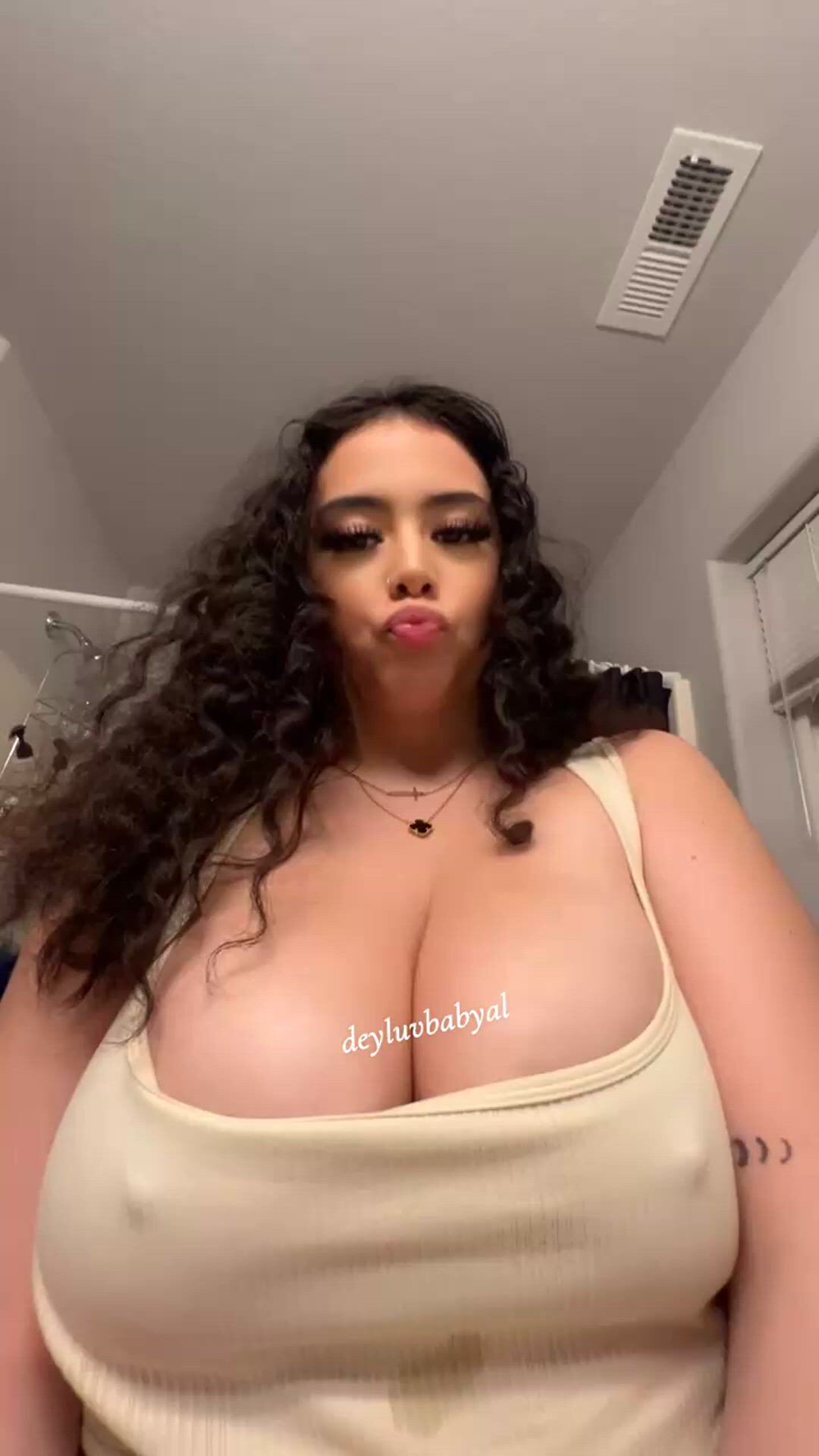 Big Tits porn video with onlyfans model deyluvbabyal23 <strong>@deyluvbabyal</strong>