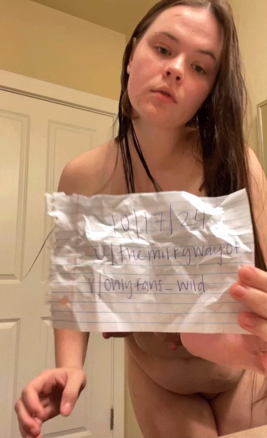 Amateur porn video with onlyfans model MilkyWay <strong>@themilkyway222</strong>