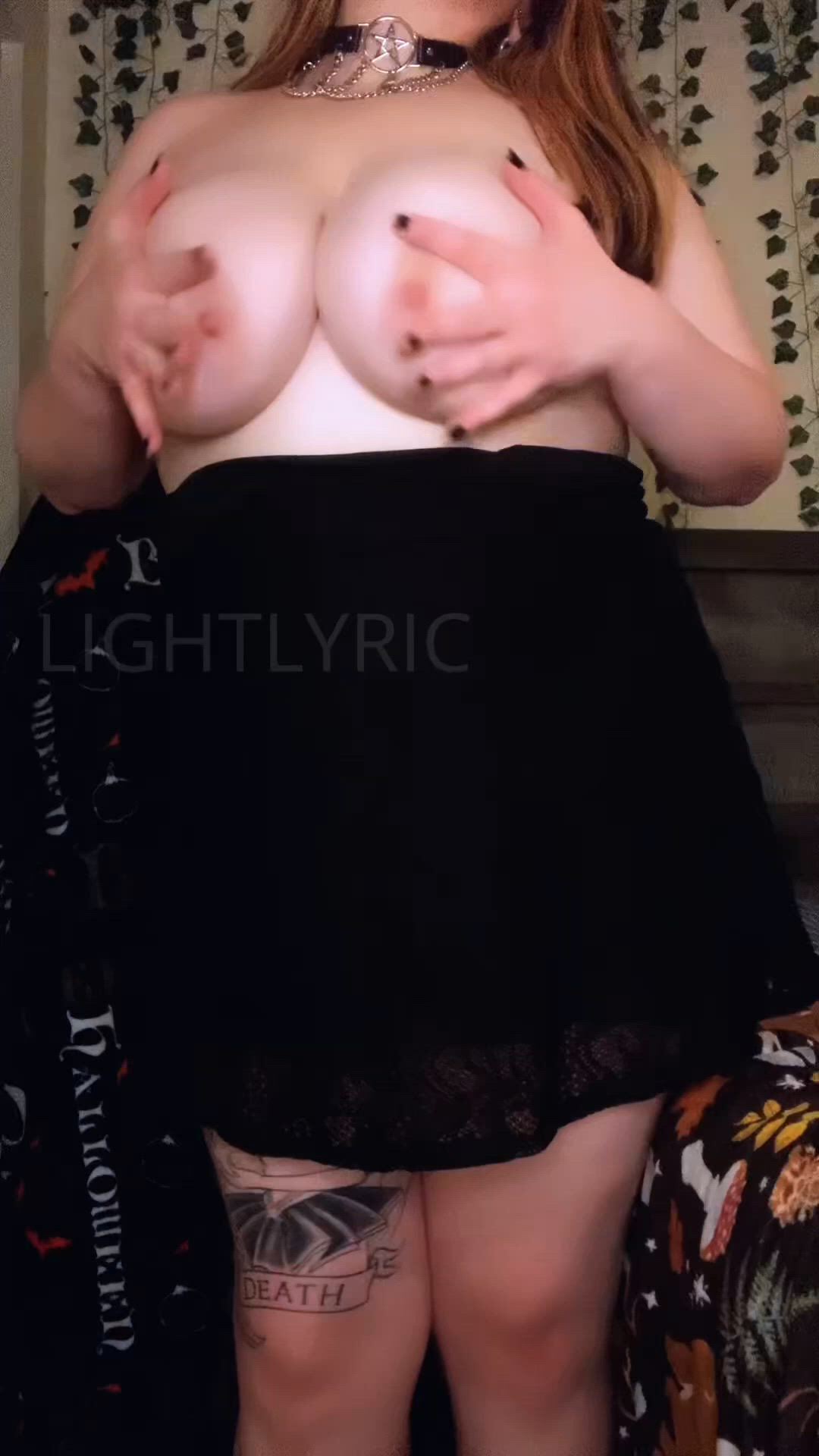 BBW porn video with onlyfans model lightlyric <strong>@lightlyric</strong>