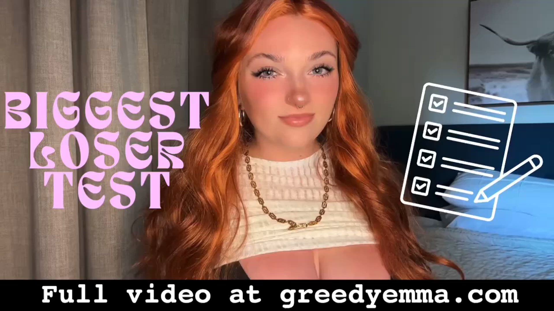 Amateur porn video with onlyfans model greedyemma <strong>@greedyemma</strong>