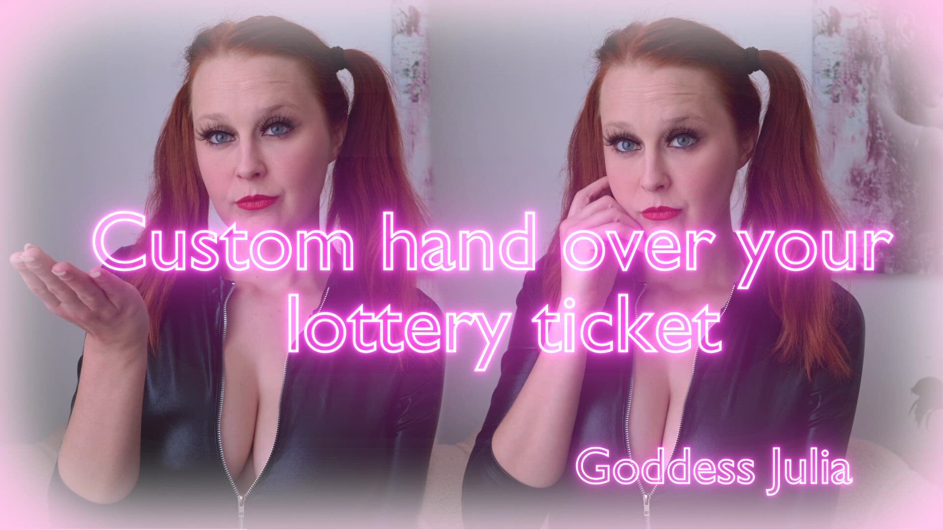 Femdom porn video with onlyfans model goddessjulia <strong>@goddess_julia_</strong>