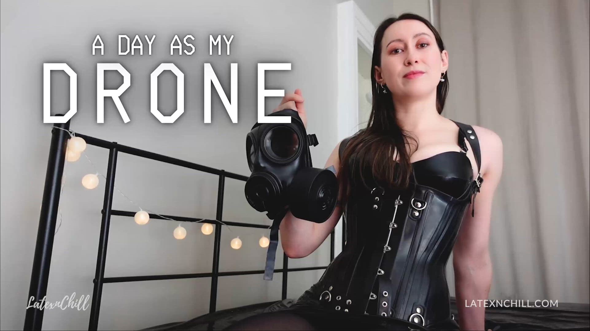 Brunette porn video with onlyfans model Latexnchill 🖤 Miss Chill <strong>@latexnchillax</strong>