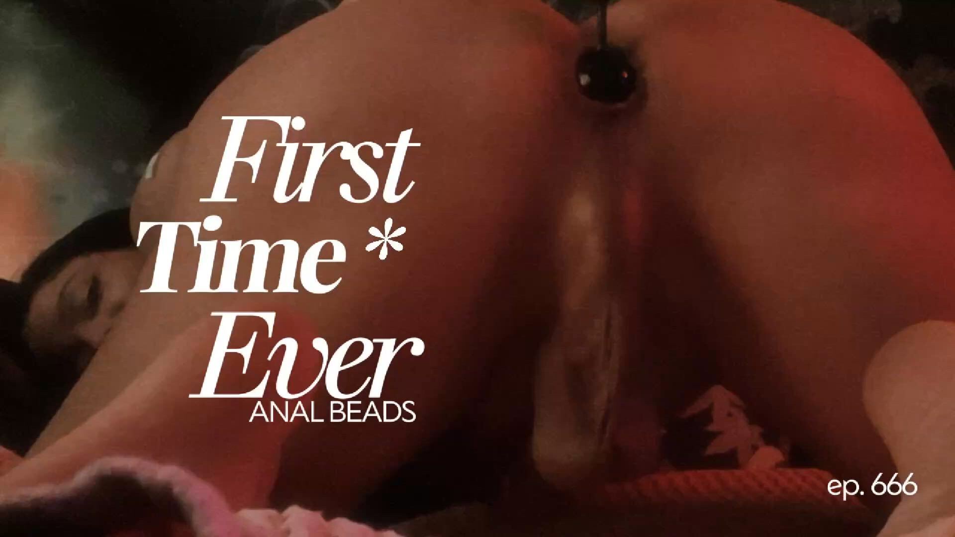 Anal Beads porn video with onlyfans model dominopresley <strong>@dominopresley</strong>