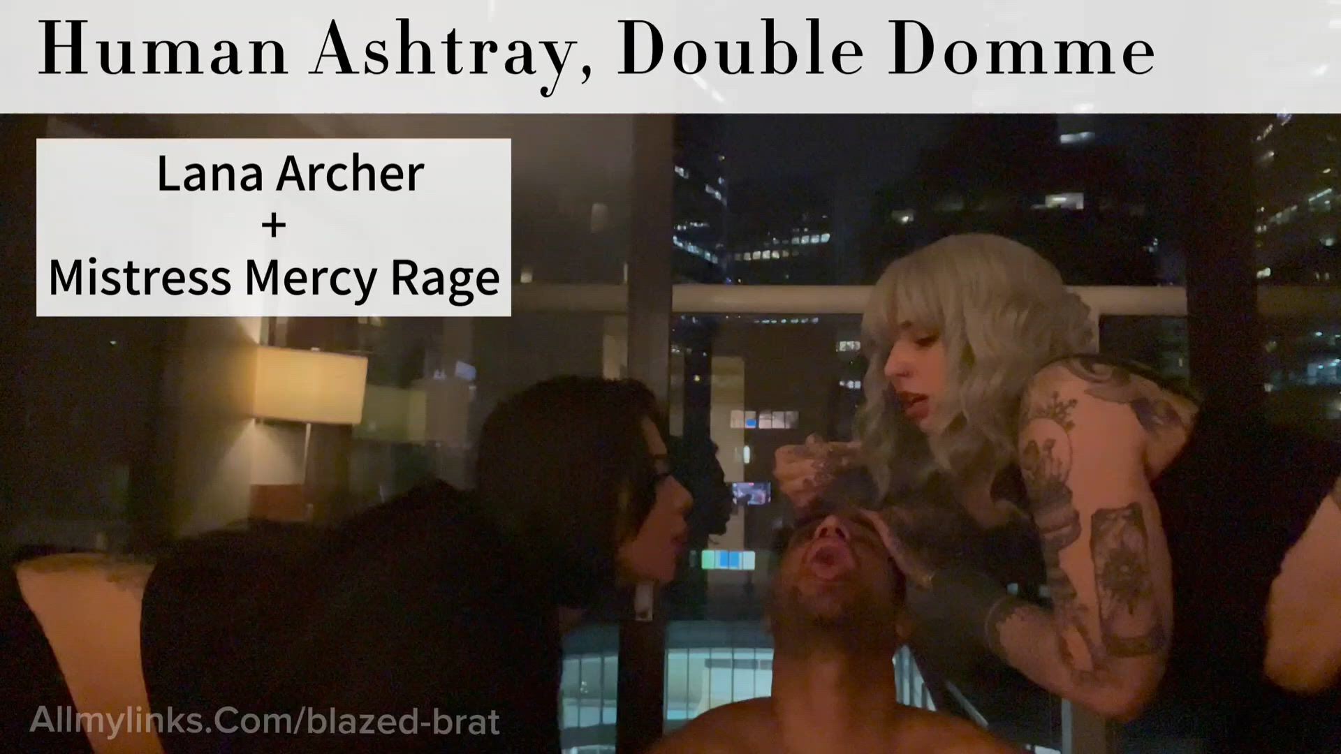 Domme porn video with onlyfans model blazedbratx <strong>@blazedbratdomme</strong>