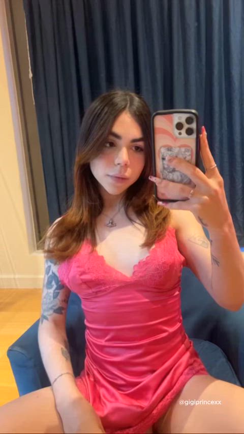 Trans porn video with onlyfans model Gigi Princexx <strong>@gigiprincexx</strong>