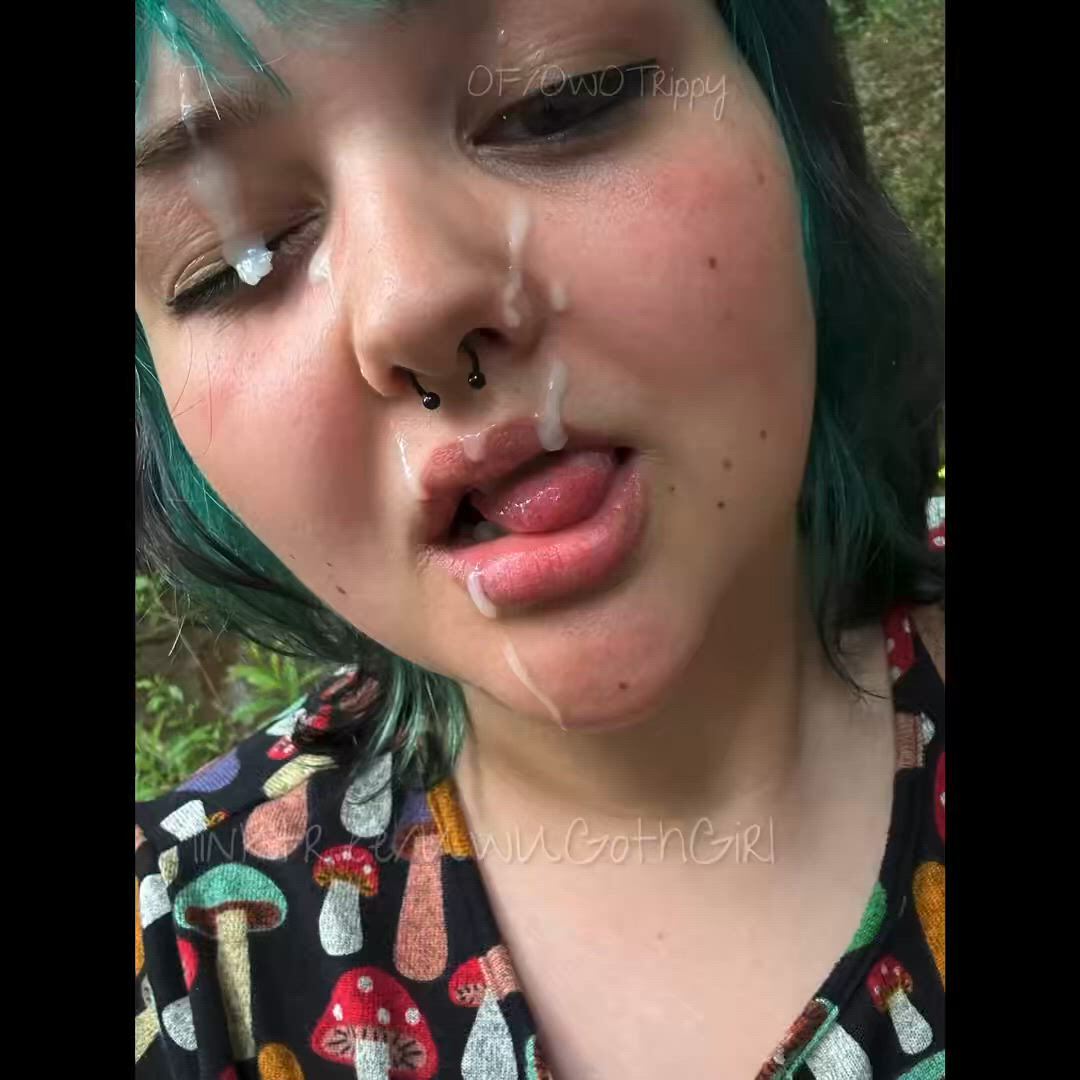 Cum porn video with onlyfans model owotrippy <strong>@uwu_gothgirl</strong>