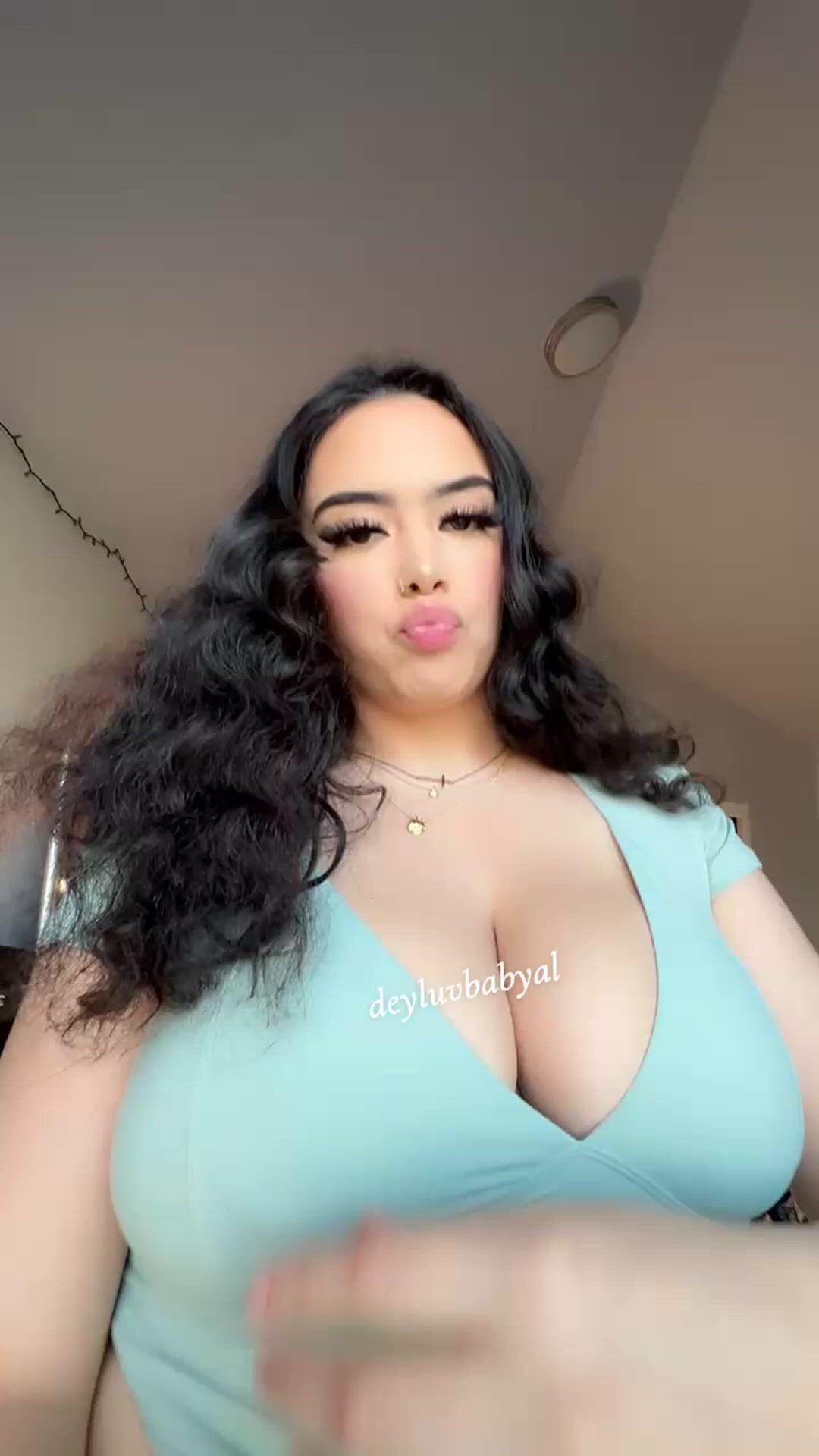 Big Tits porn video with onlyfans model deyluvbabyal23 <strong>@deyluvbabyal</strong>