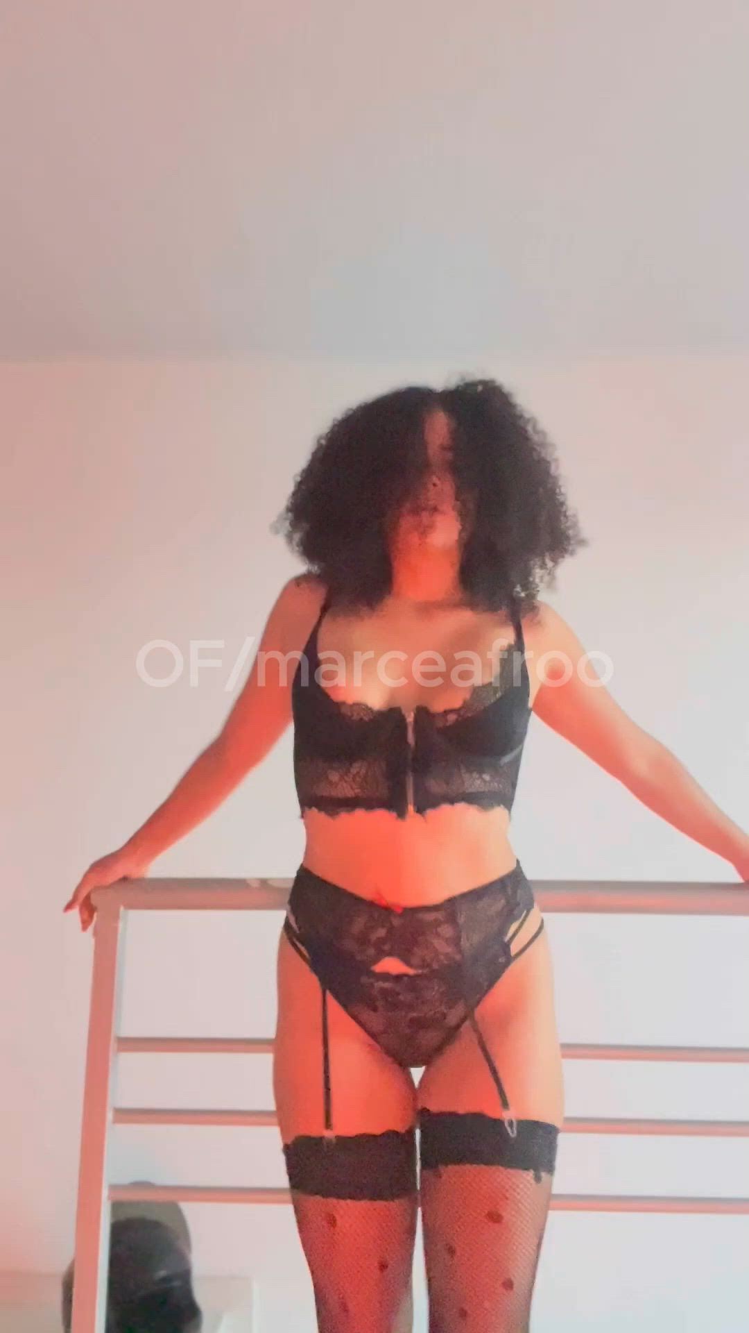 Amateur porn video with onlyfans model marceafro <strong>@marceafroo</strong>