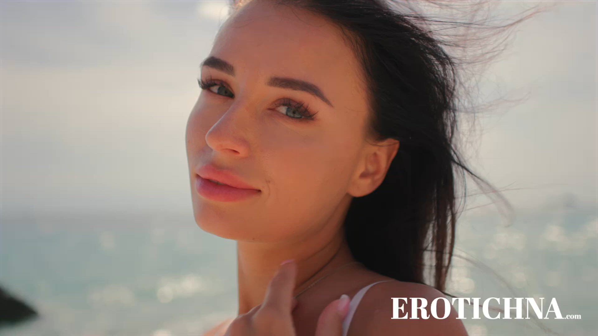 Brunette porn video with onlyfans model erotichna <strong>@erotichna</strong>