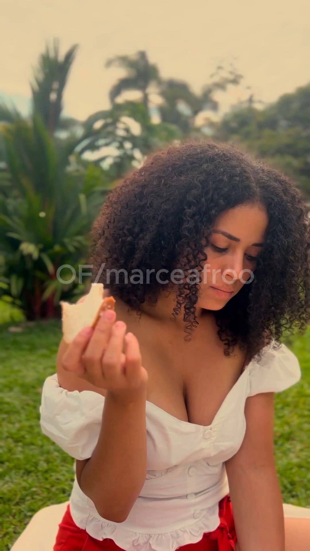 Amateur porn video with onlyfans model marceafro <strong>@marceafroo</strong>