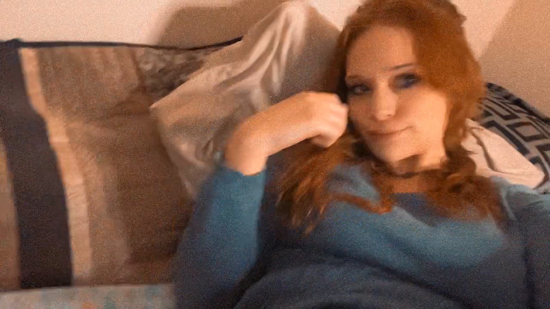 Amateur porn video with onlyfans model redhairblueeyes <strong>@redheadoceaneyes</strong>