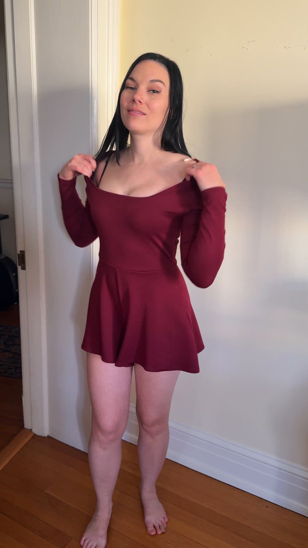 Dress porn video with onlyfans model Casiotonenation <strong>@casiotonenation</strong>