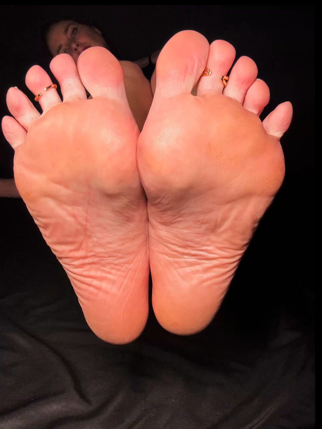 Feet porn video with onlyfans model kcharm55 <strong>@kendras_soles</strong>