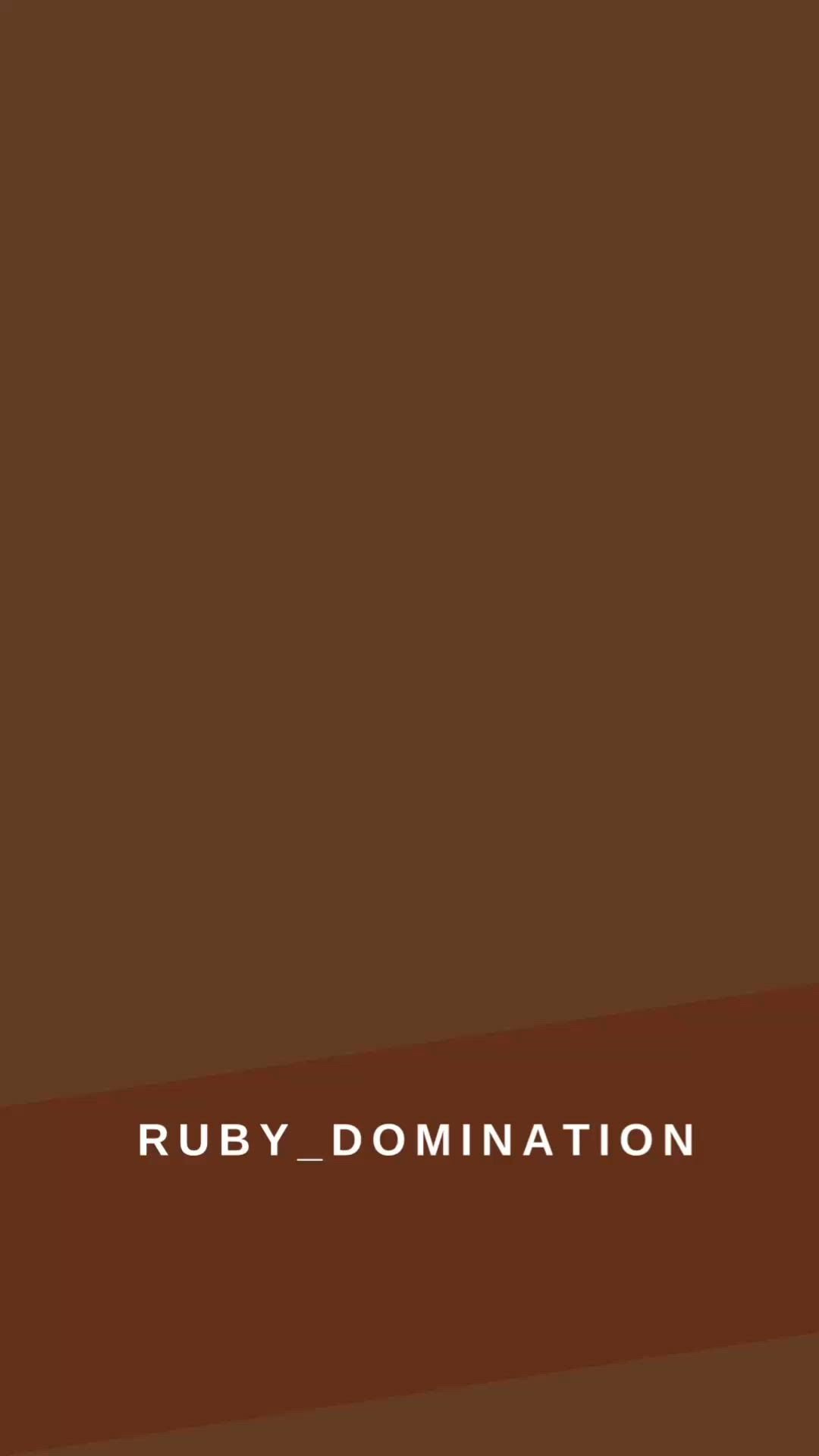 Amateur porn video with onlyfans model ruby_domination <strong>@ruby_domination</strong>